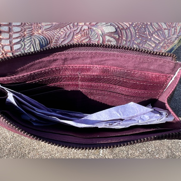 NWT Free People We The free Emerson BlackBerry Leather Wallet - Picture 4 of 12